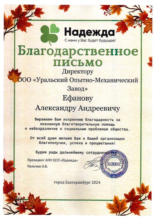 АНО ЦСП Надежда